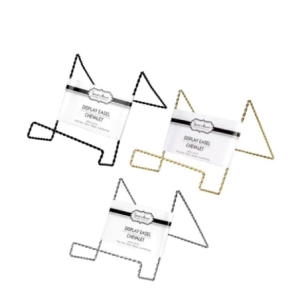 SPECIAL MOMENTS Silver Display Easel Chevalet Pack Of 3 - Picture 2 of 8